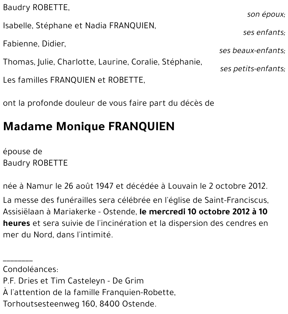 Monique Franquien