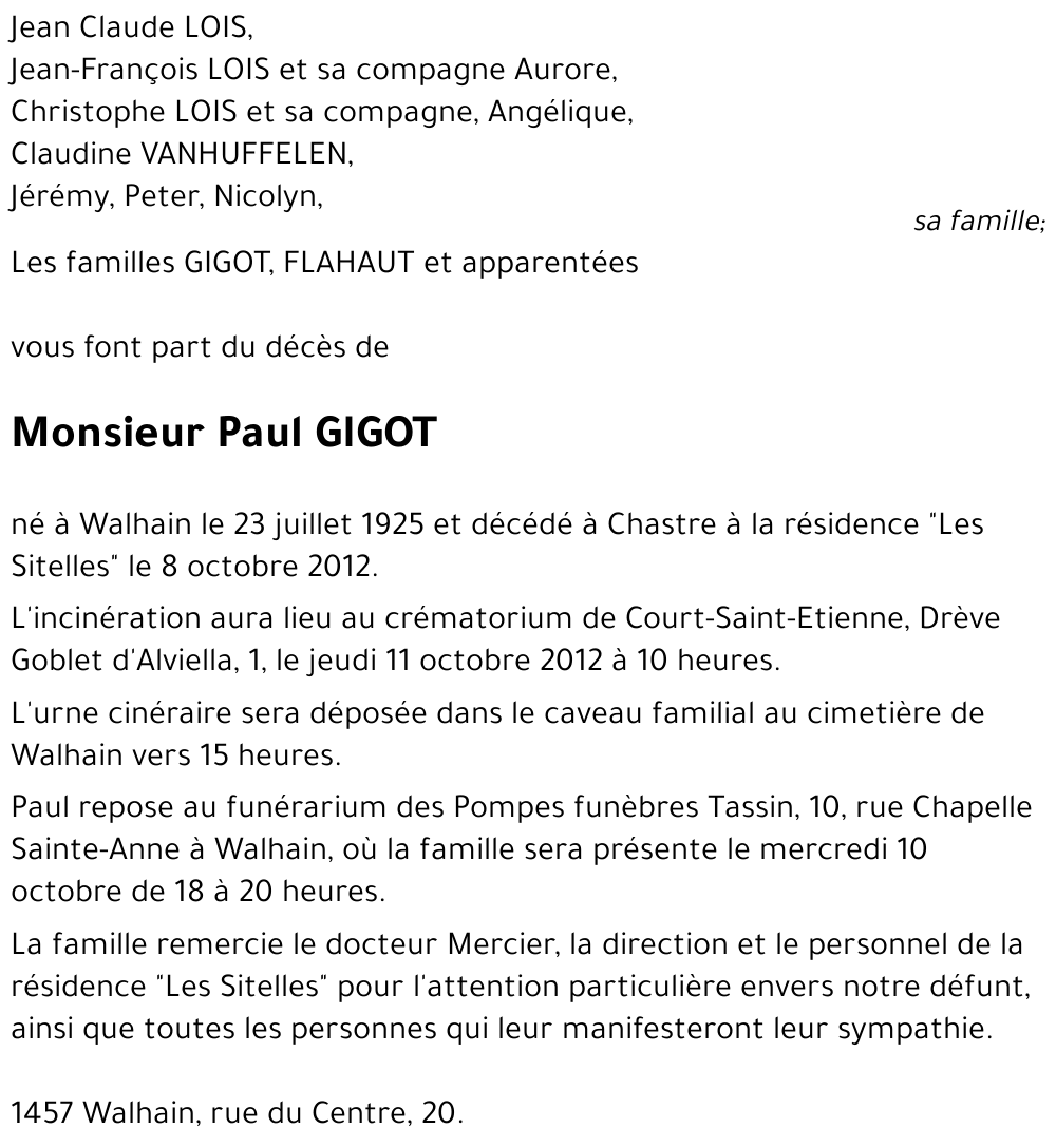 Paul GIGOT