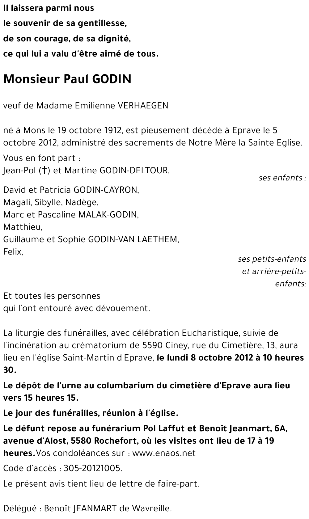 Paul GODIN