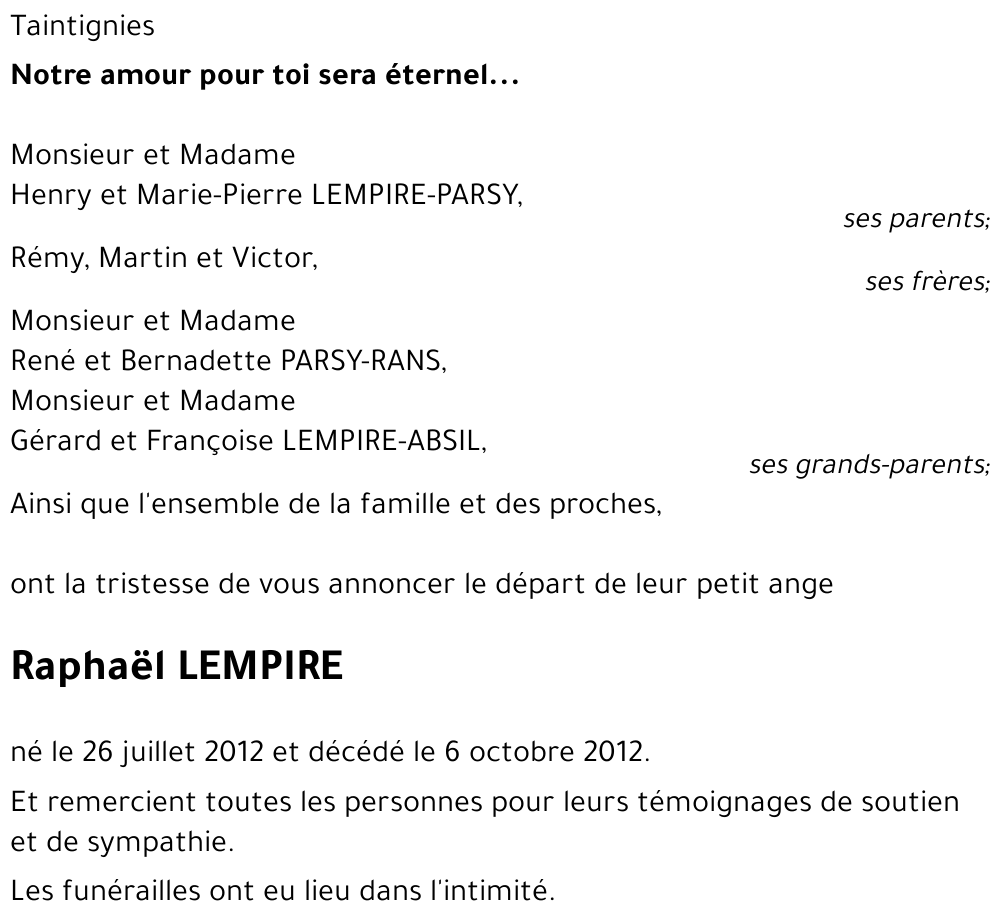Raphaël LEMPIRE