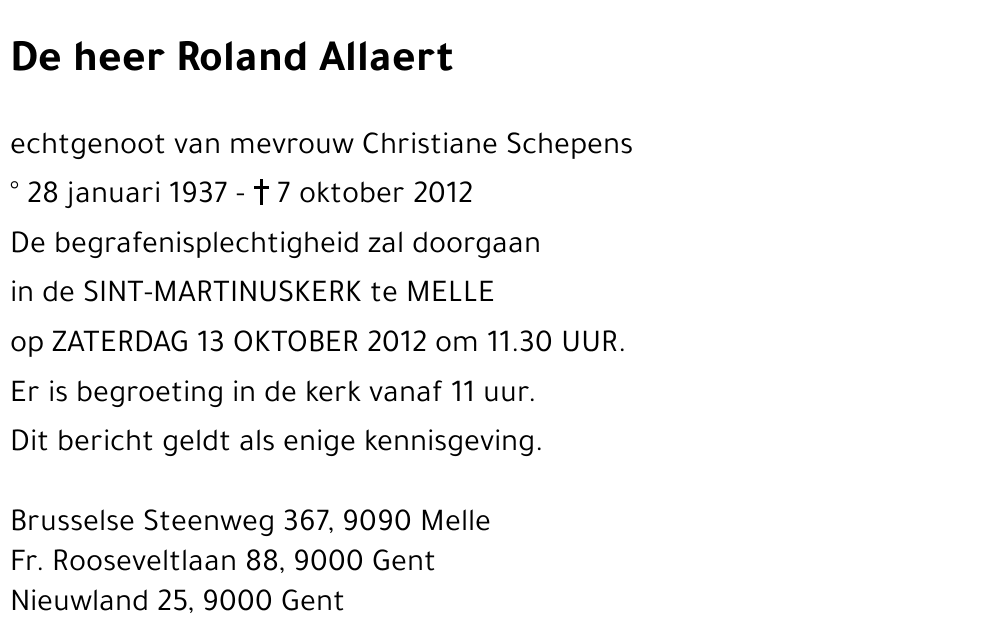 Roland Allaert