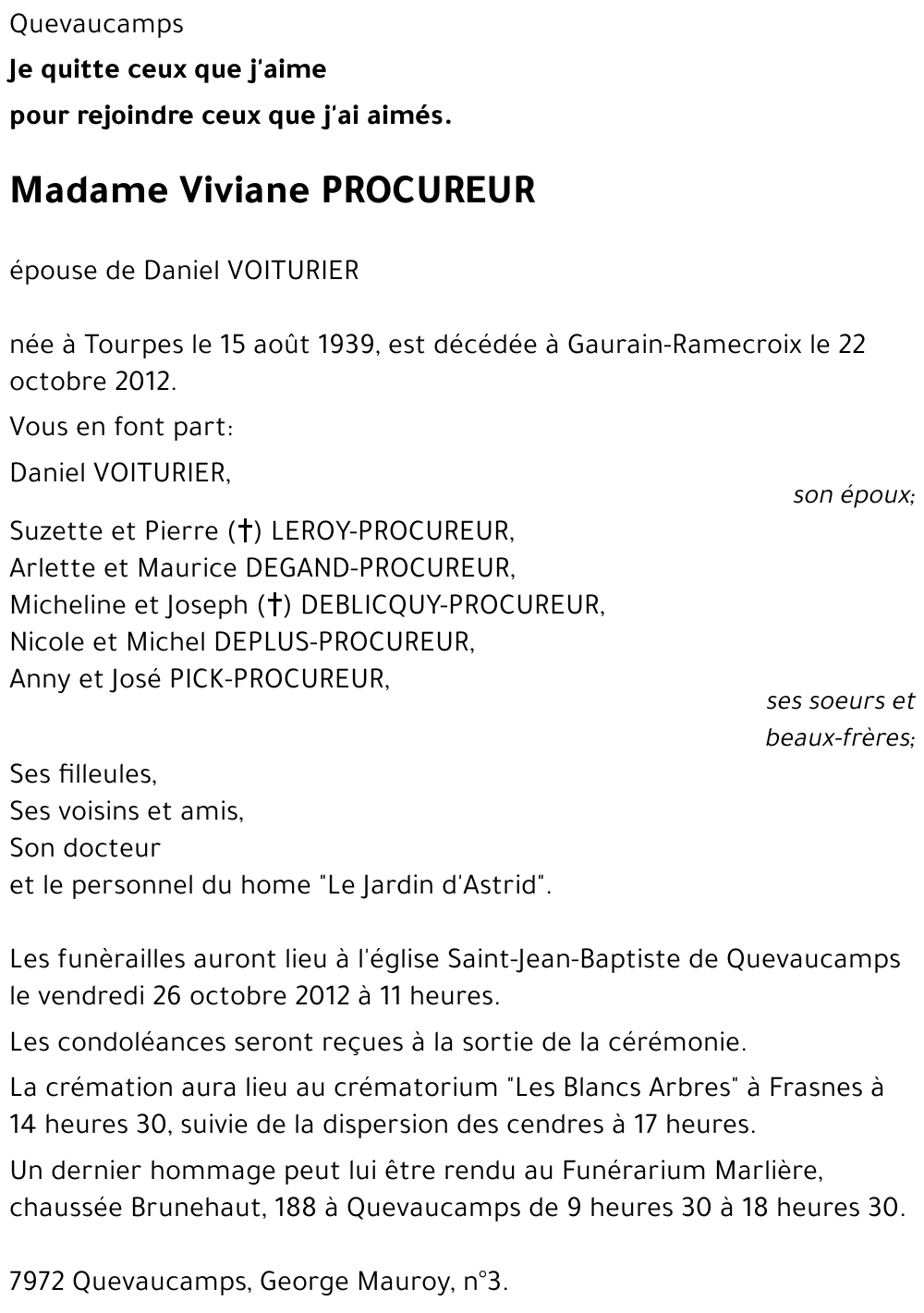 Viviane Procureur