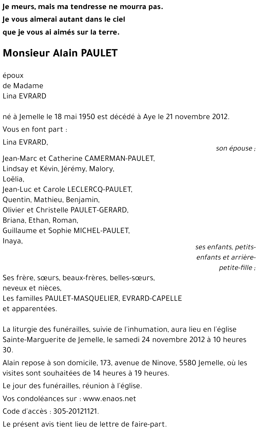 Alain PAULET