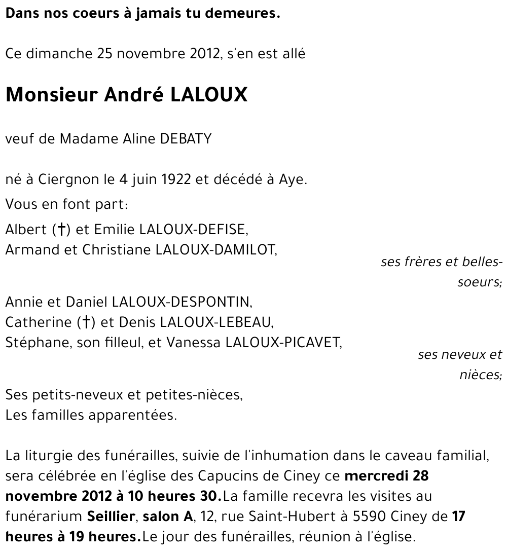 André LALOUX