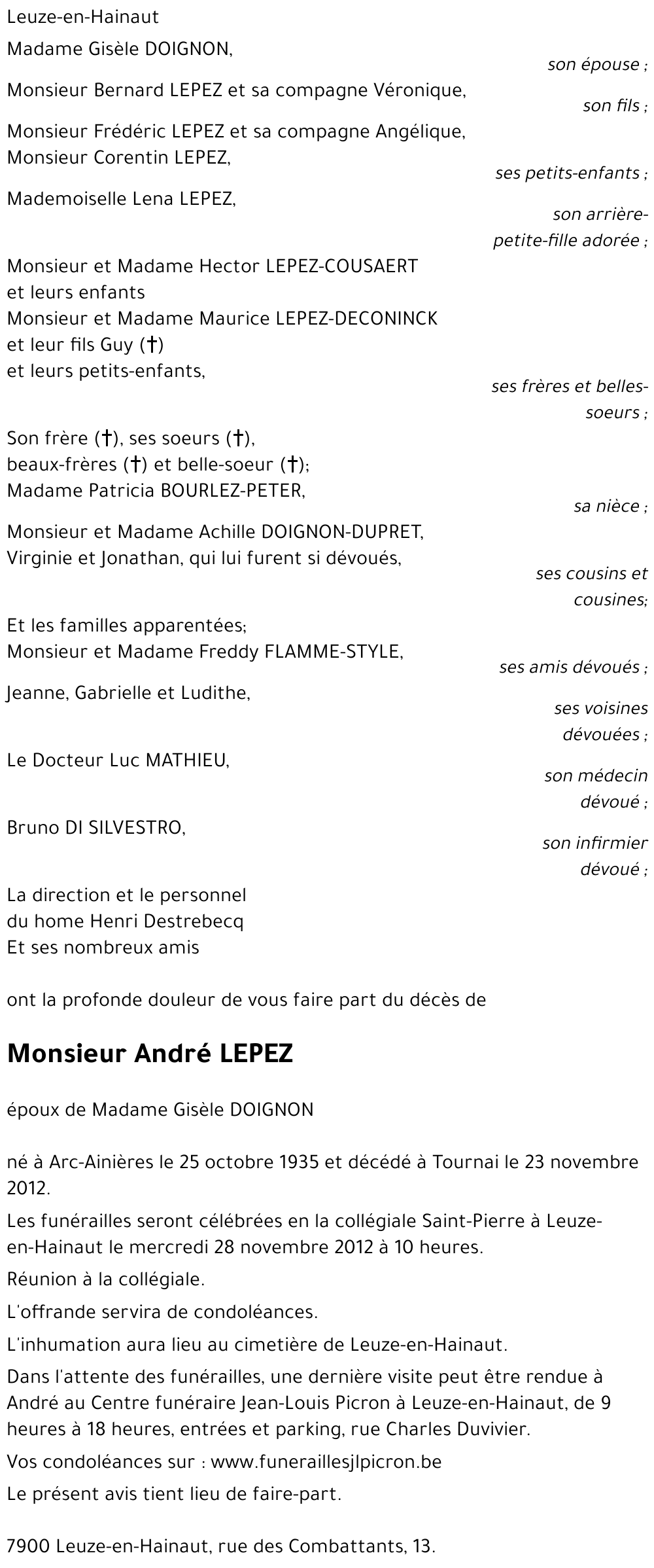 André LEPEZ