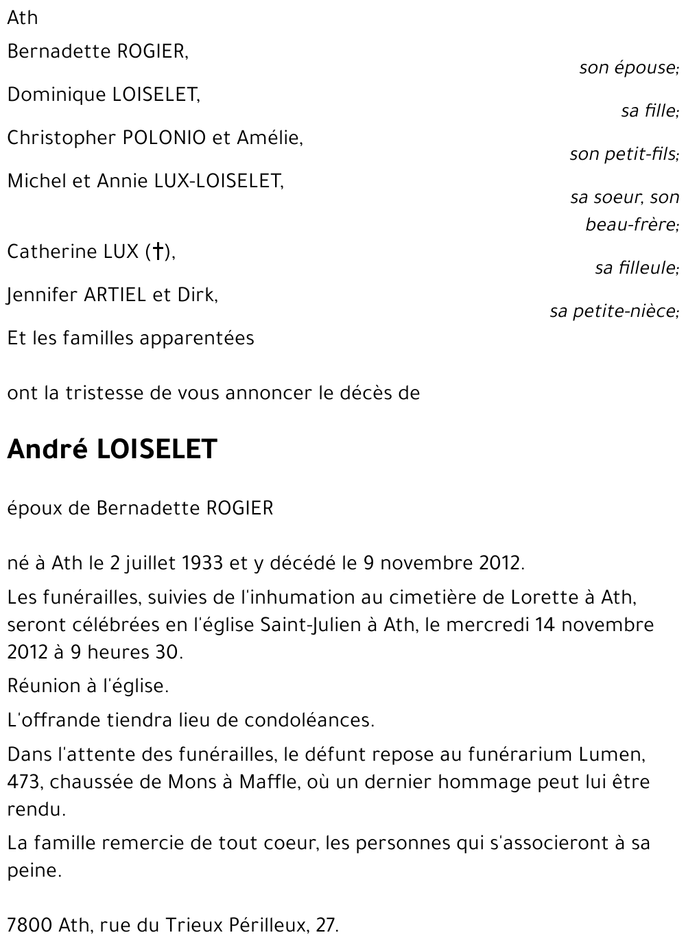 André LOISELET