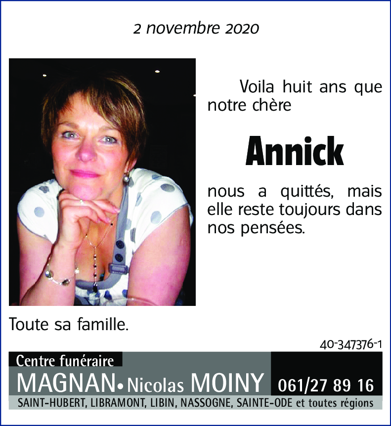 Annick GERARD