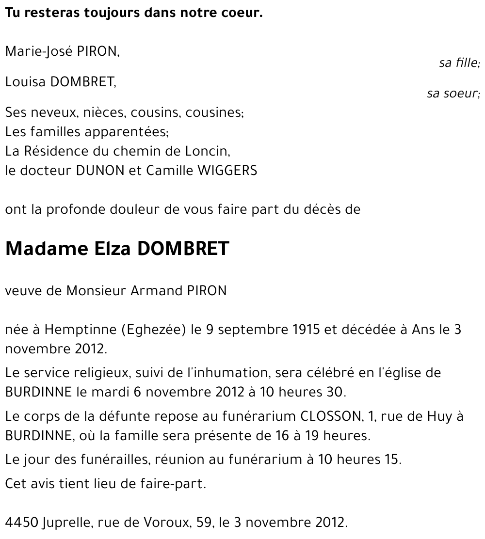 Elza DOMBRET