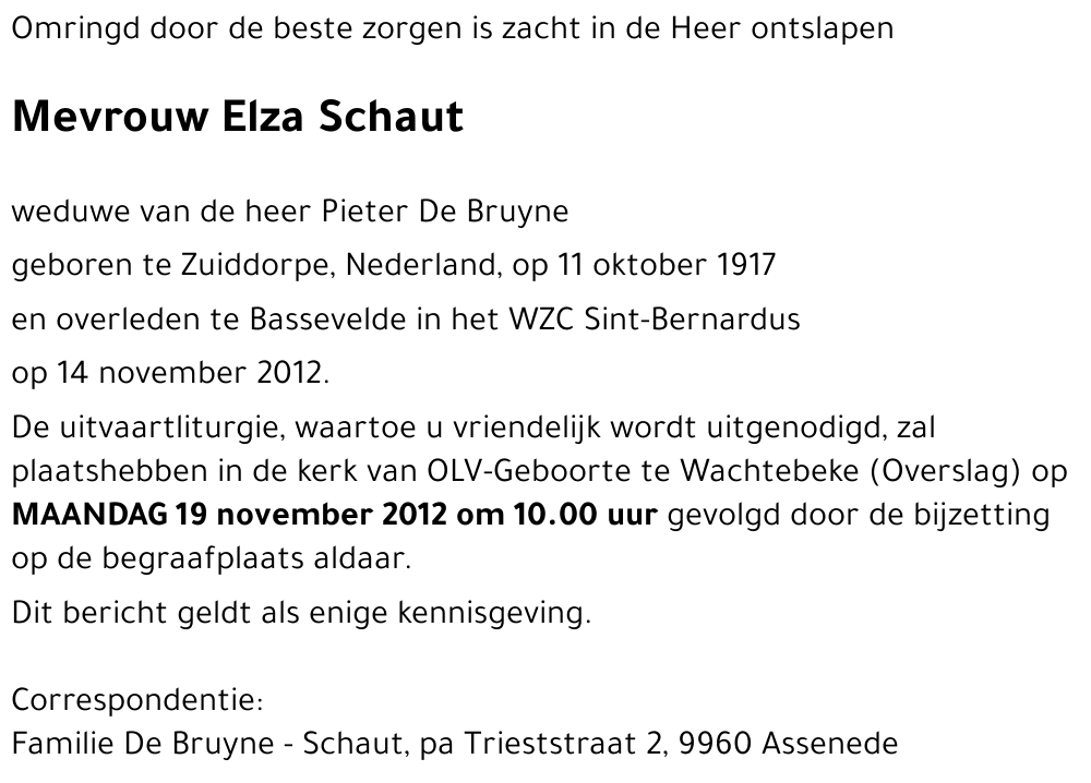 Elza Schaut
