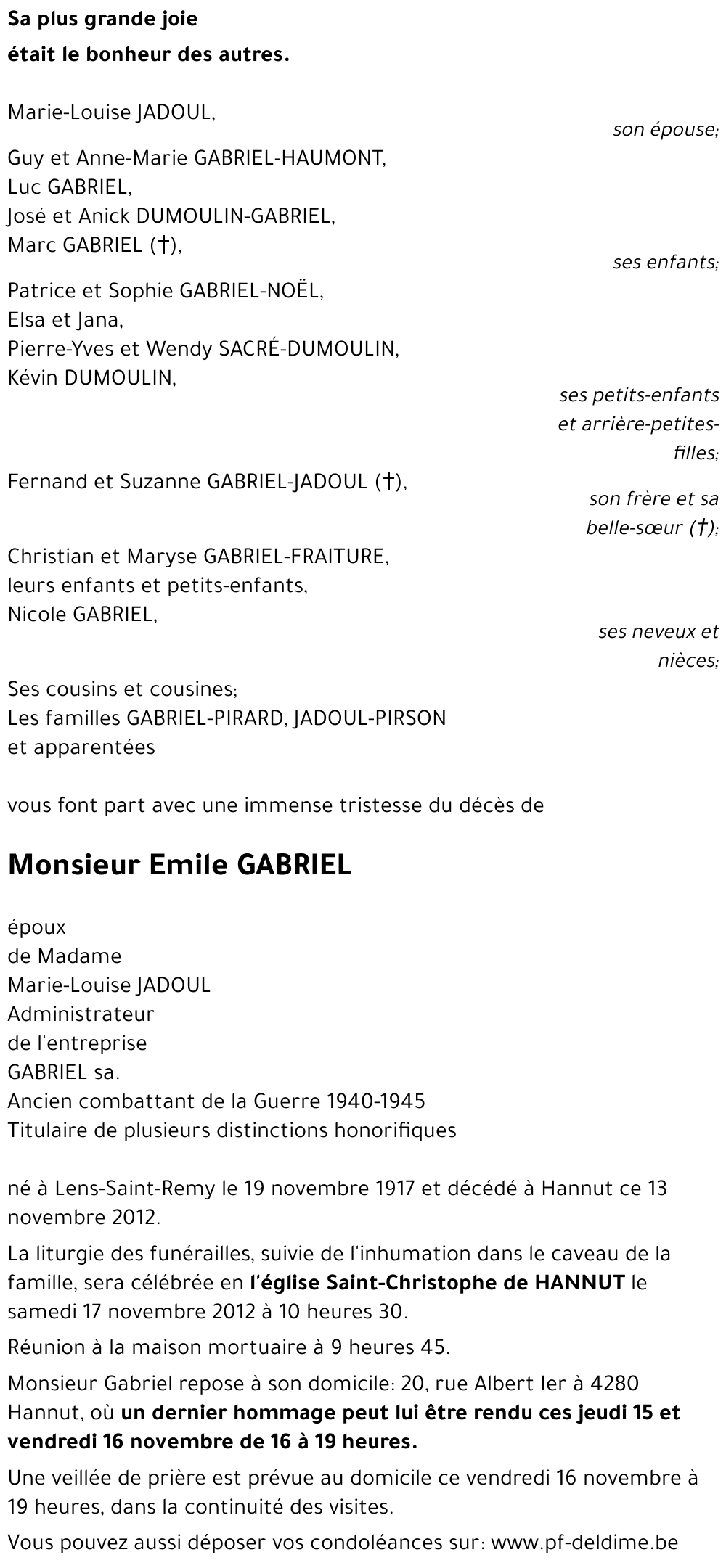 Emile GABRIEL
