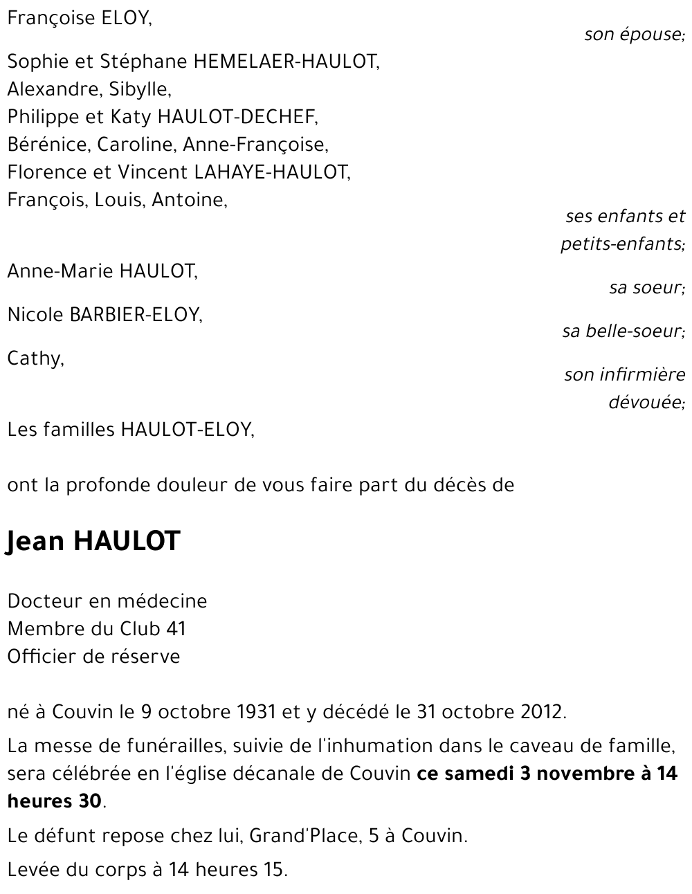 Jean HAULOT