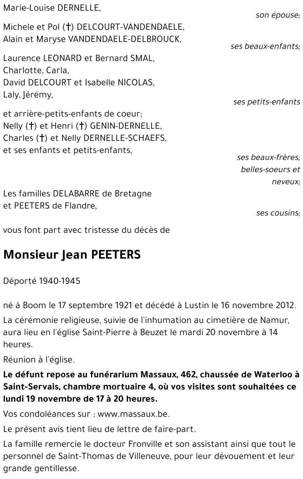 Jean PEETERS