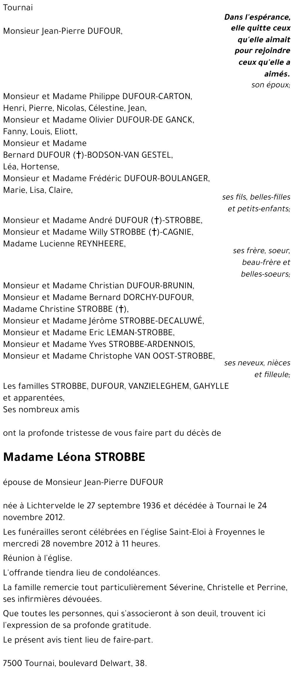 Léona STROBBE