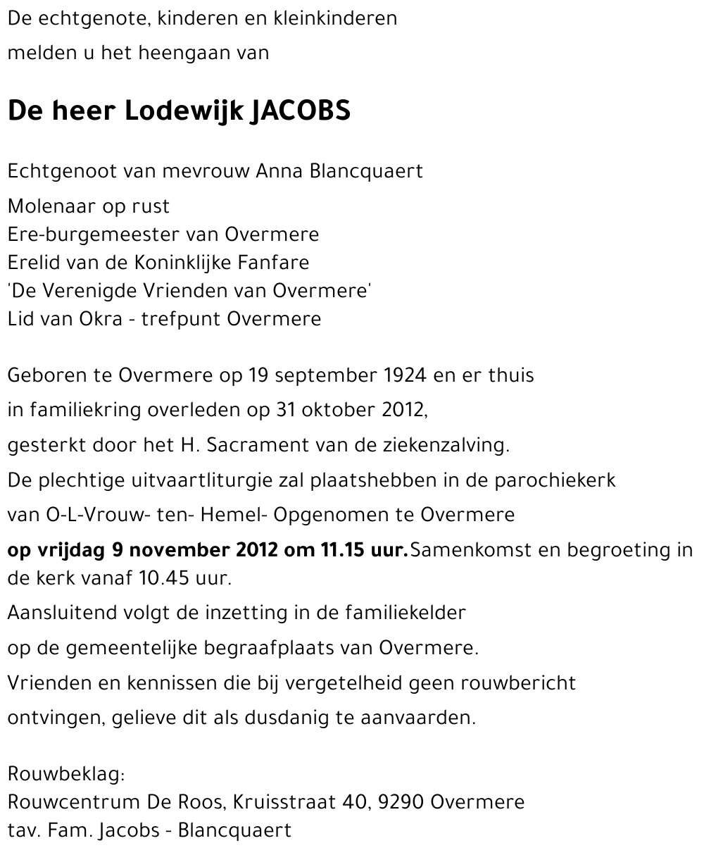 Lodewijk JACOBS