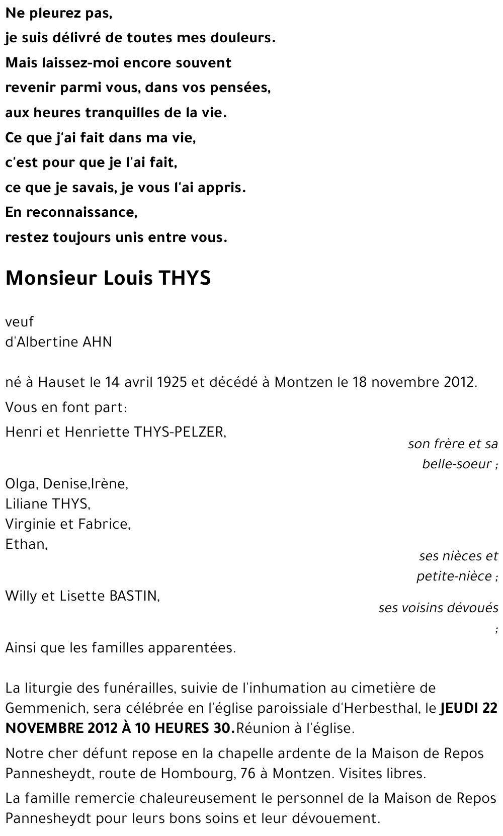 Louis THYS