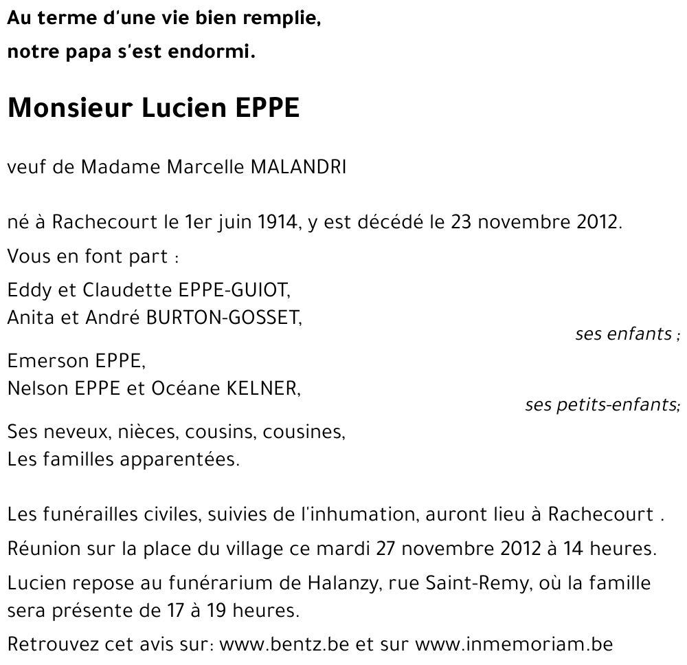 Lucien EPPE