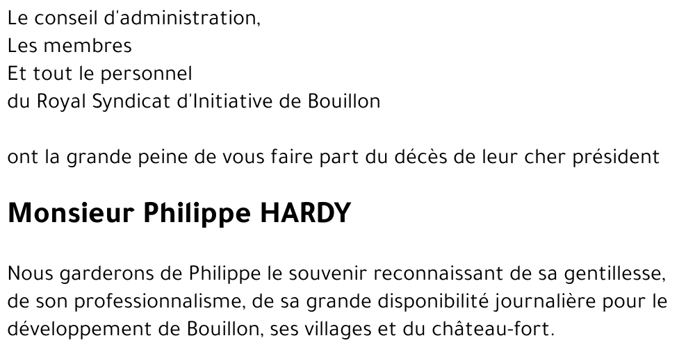 Philippe HARDY