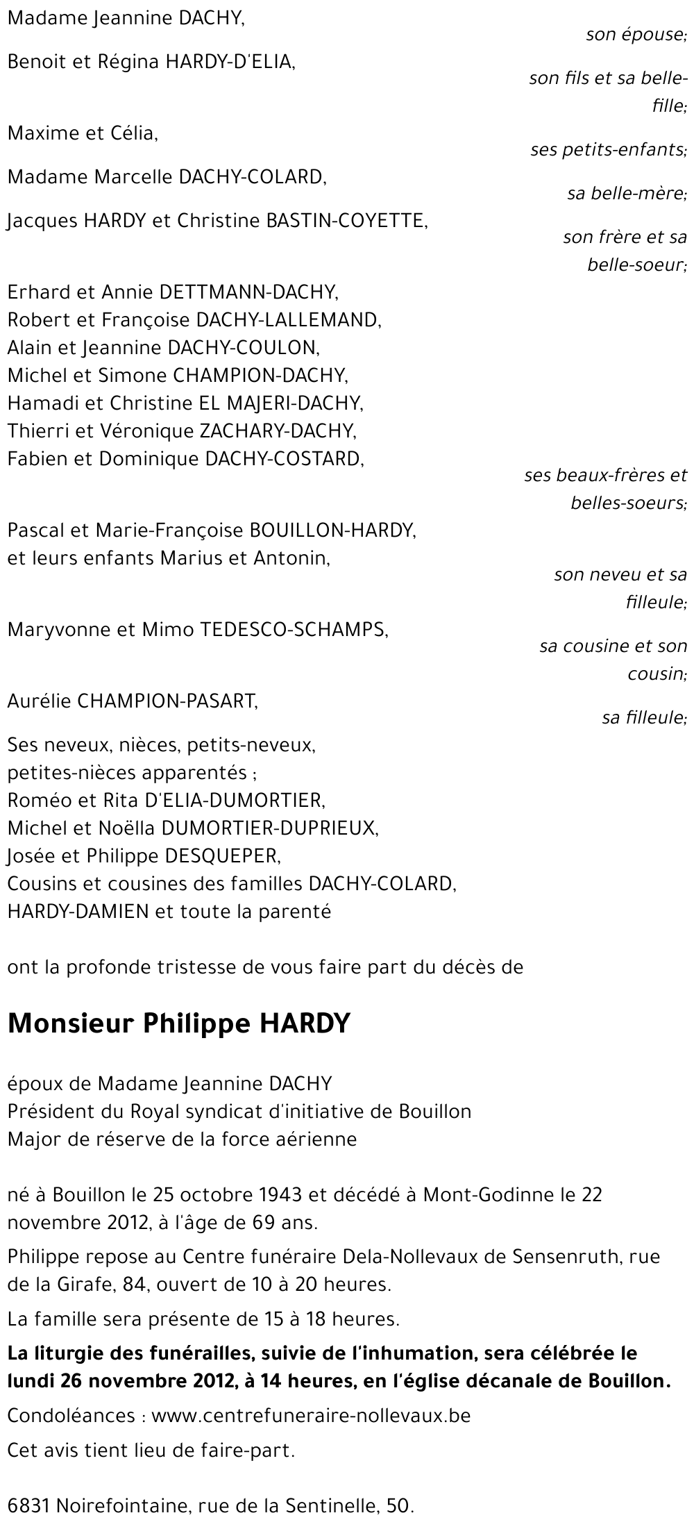 Philippe HARDY