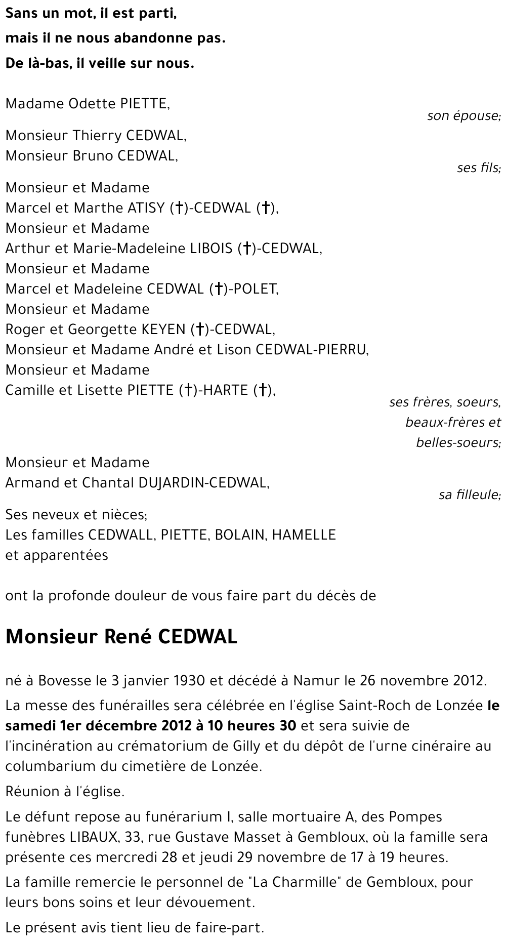 René CEDWAL