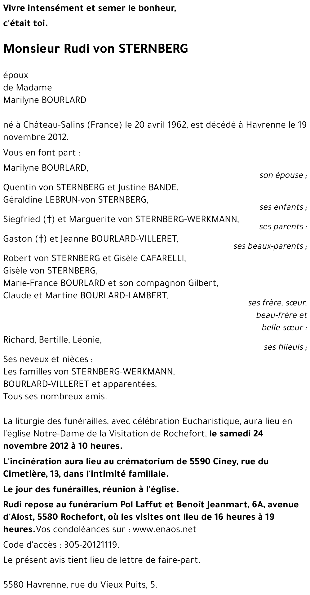 Rudi von STERNBERG