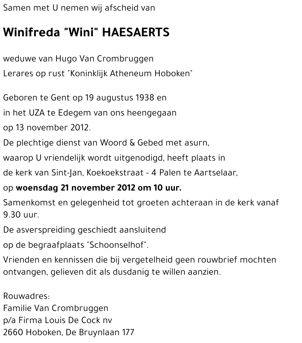 Winifreda 