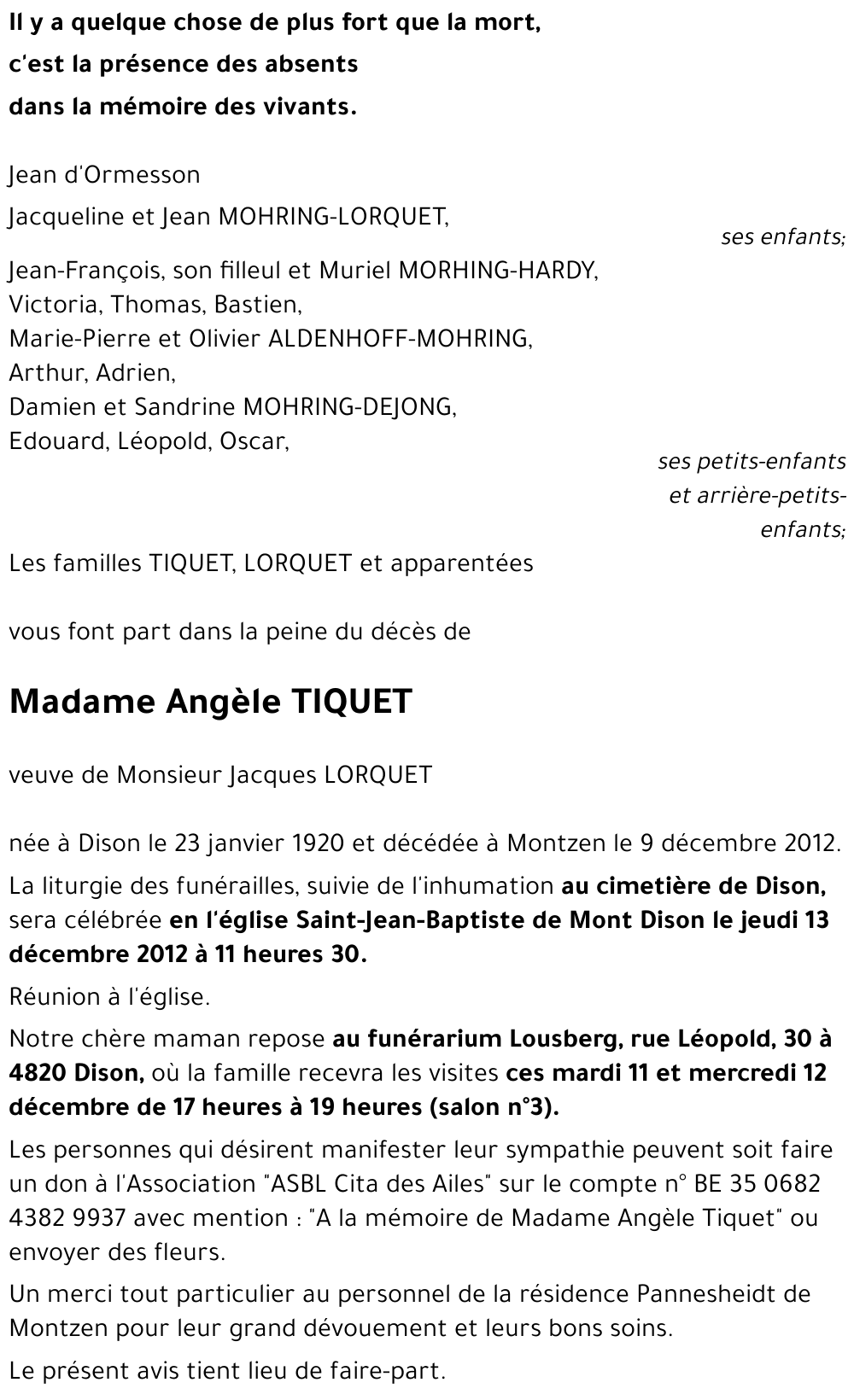 Angèle TIQUET