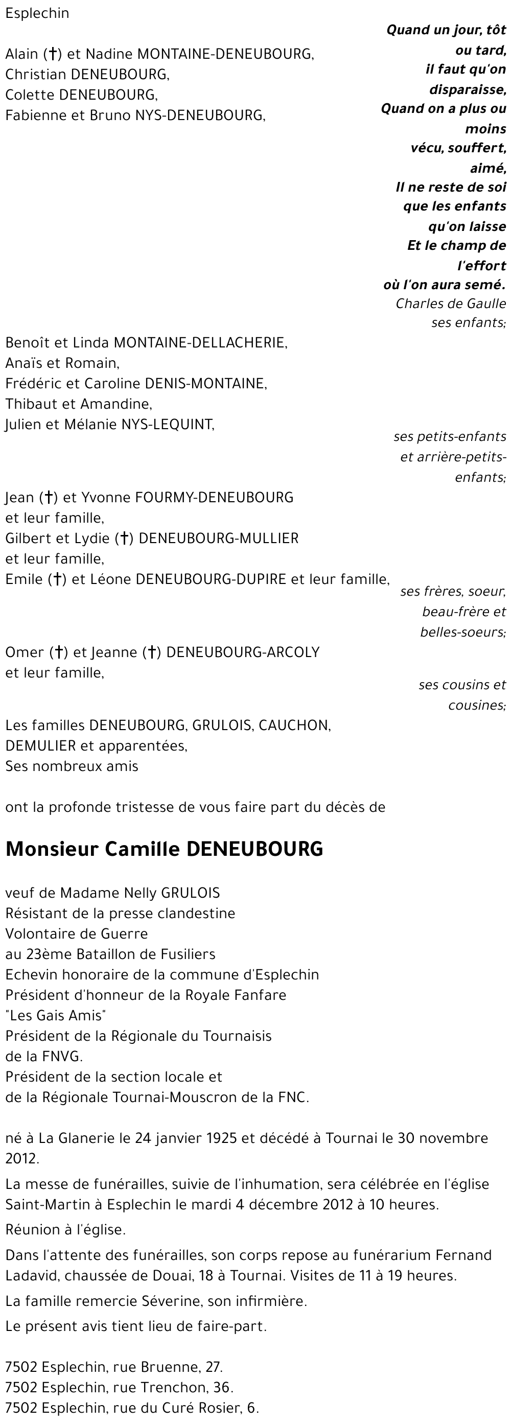 Camille DENEUBOURG