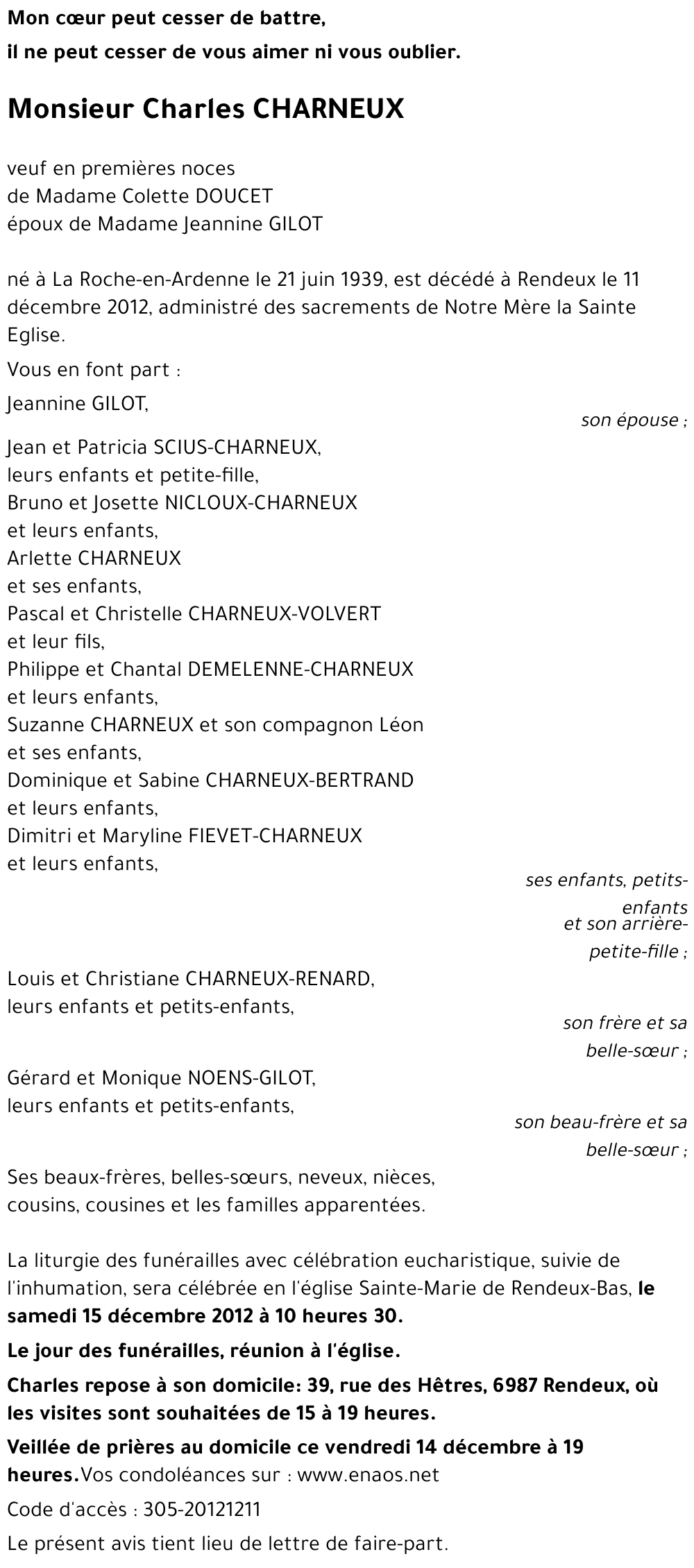 Charles CHARNEUX