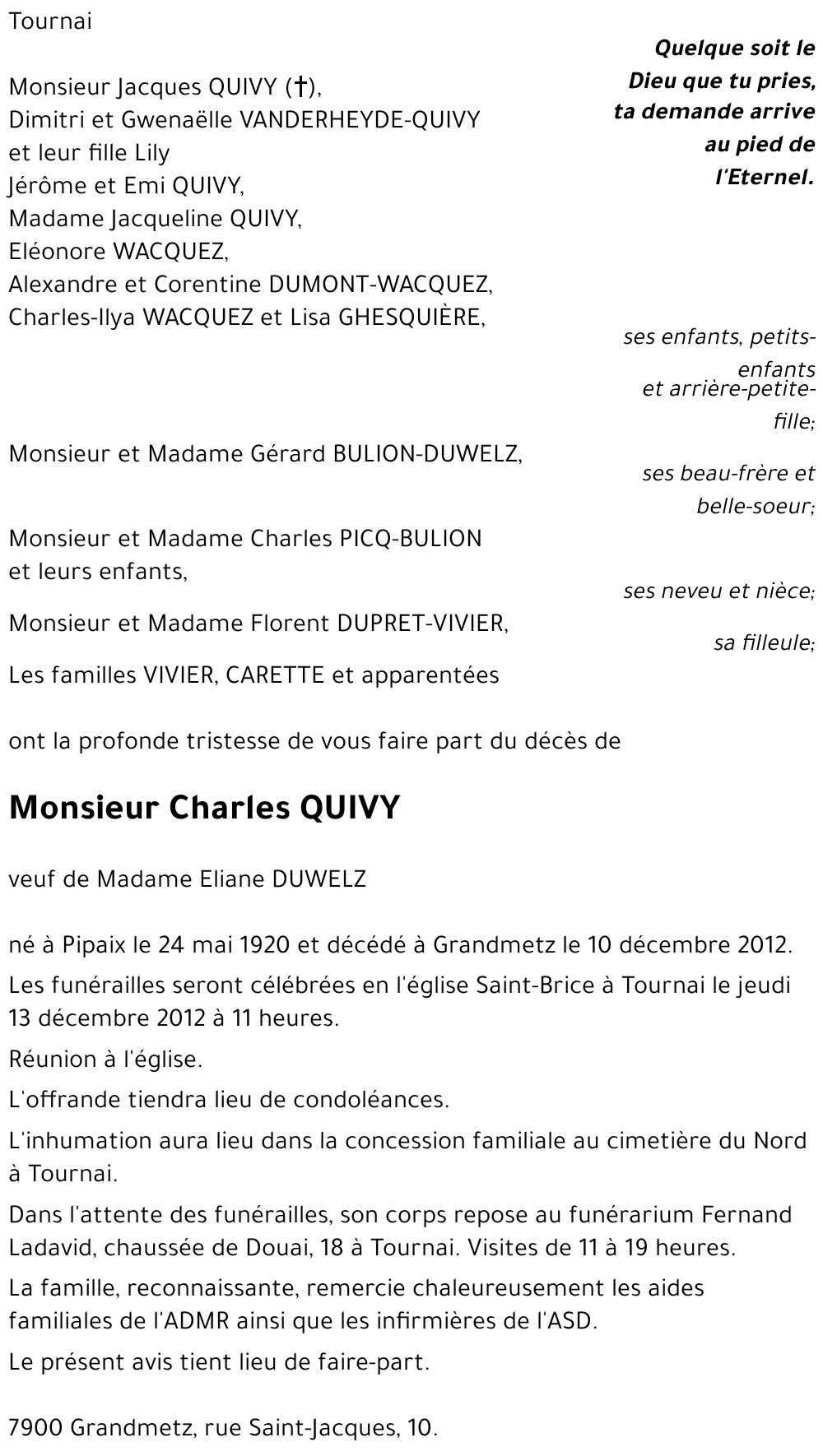 Charles QUIVY