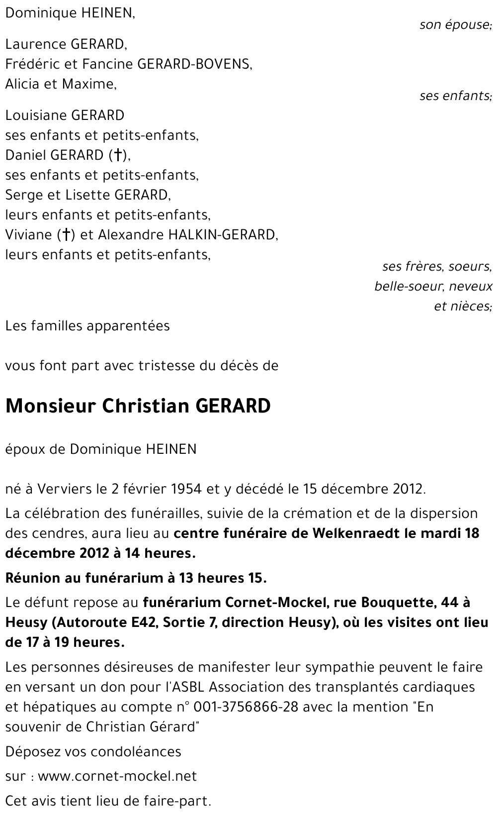 Christian GERARD