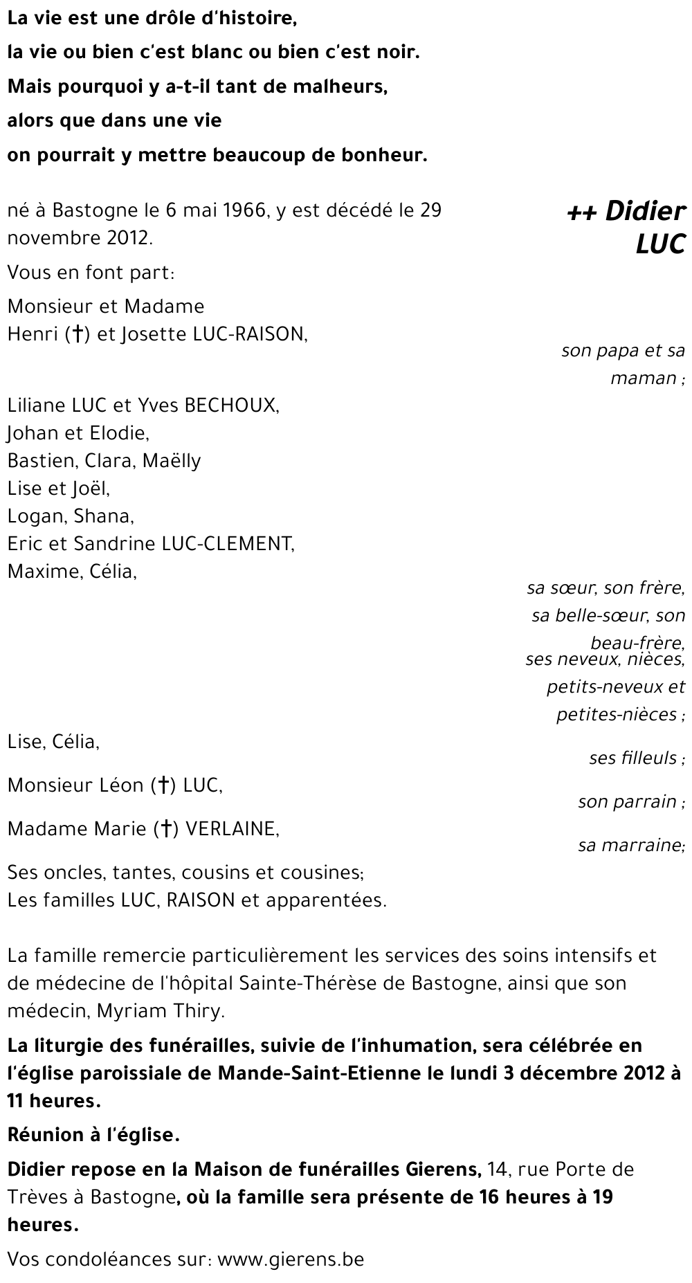 Didier LUC