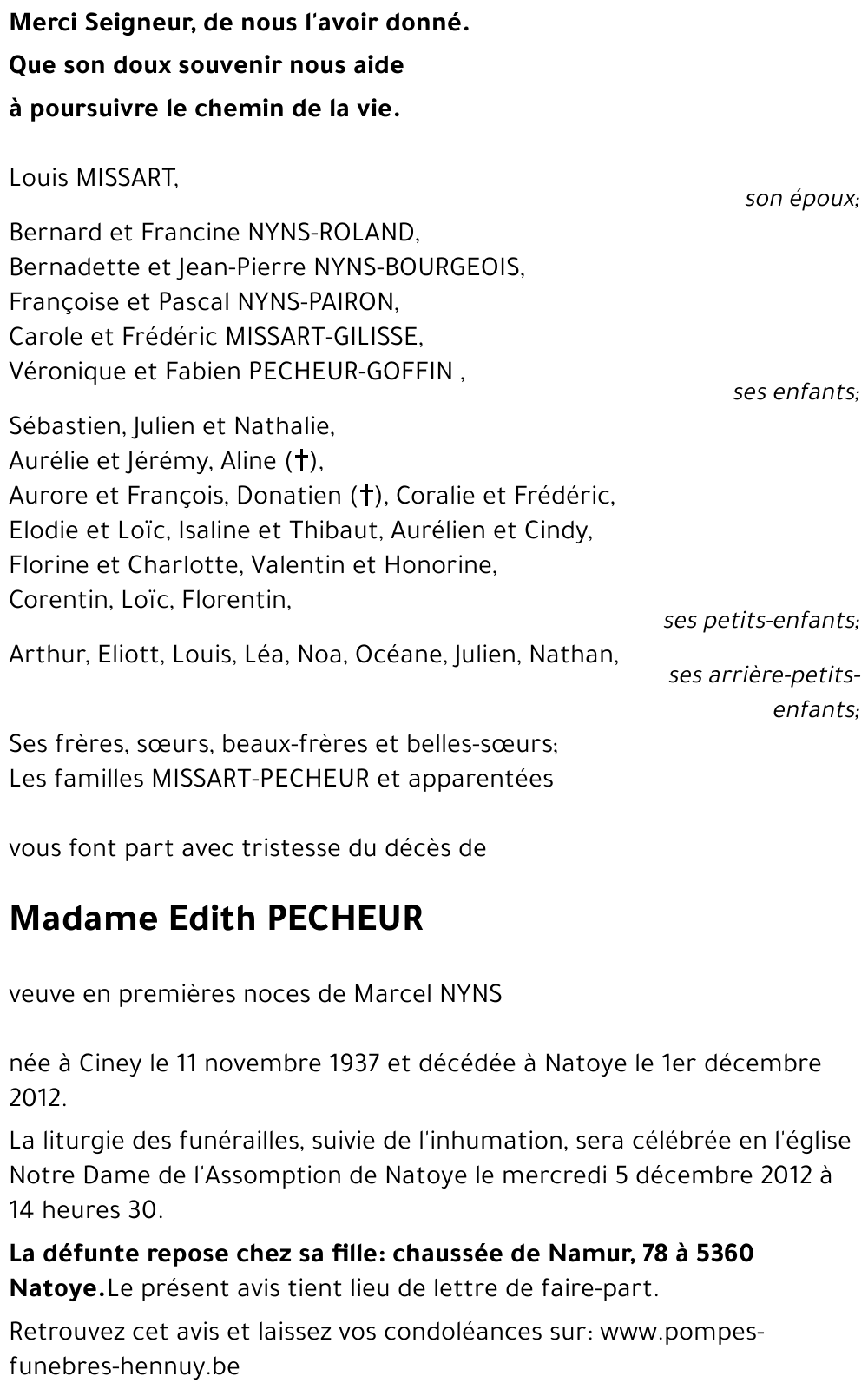 Edith PECHEUR