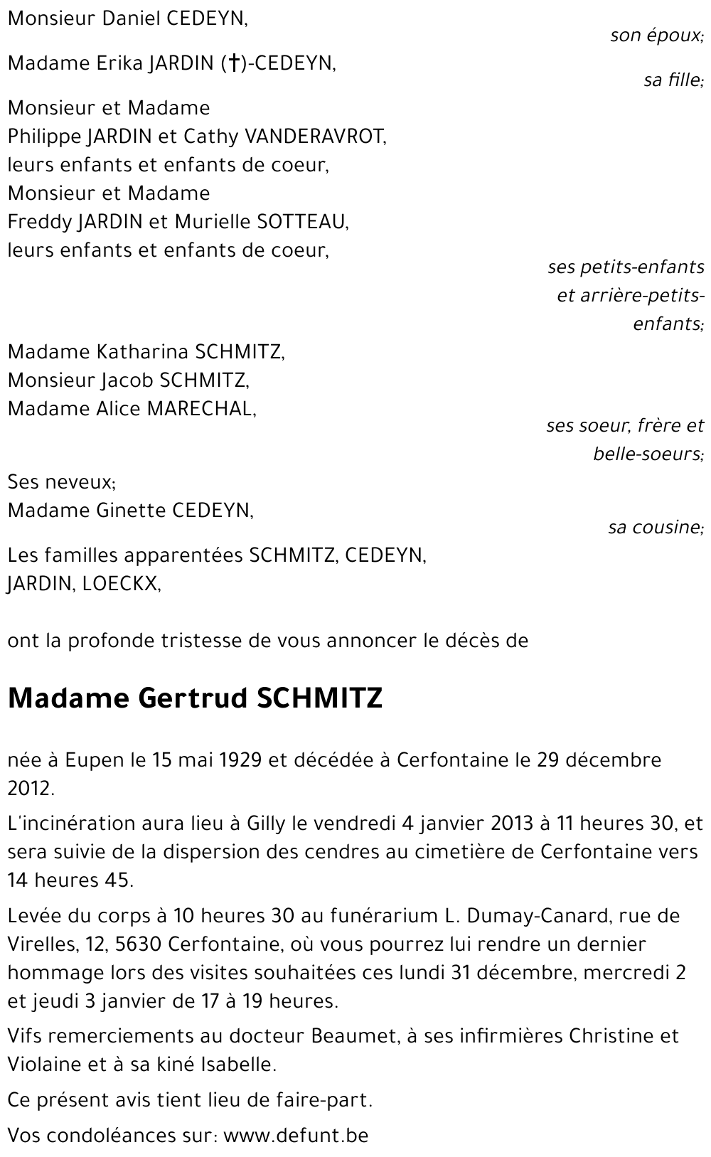 Gertrud SCHMITZ