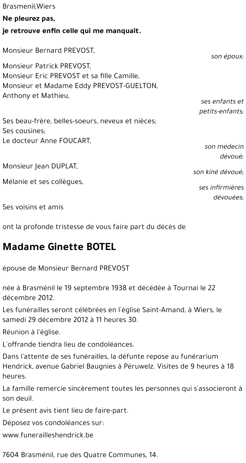 Ginette BOTEL