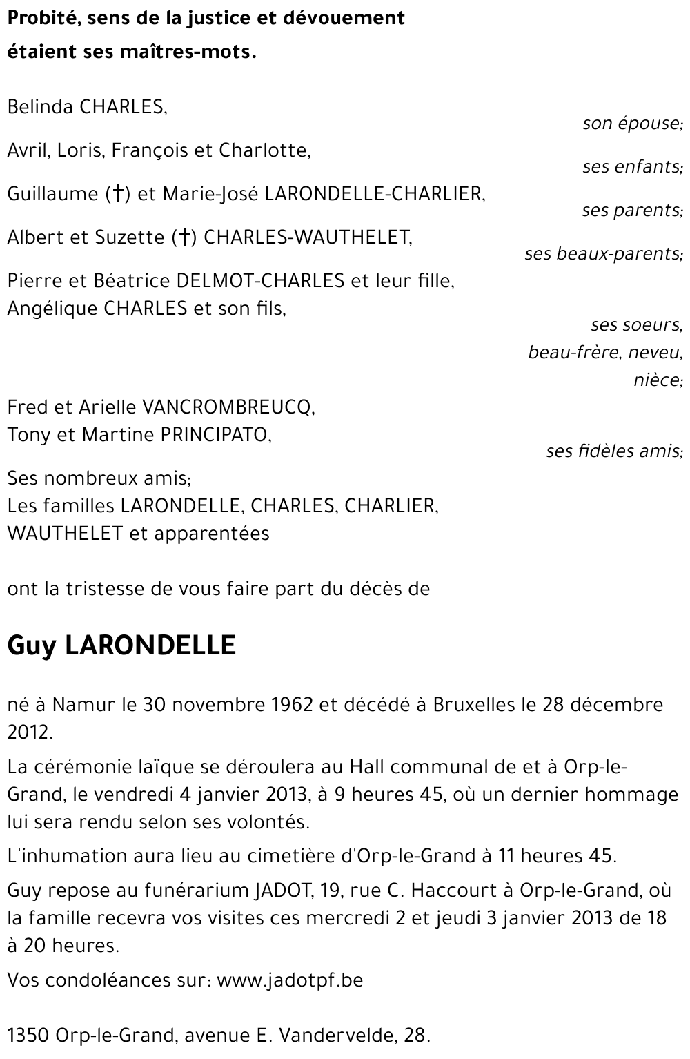 Guy LARONDELLE