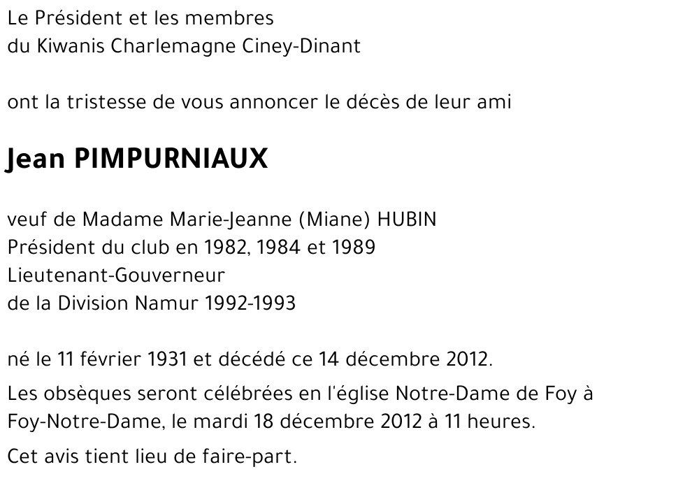 Jean PIMPURNIAUX