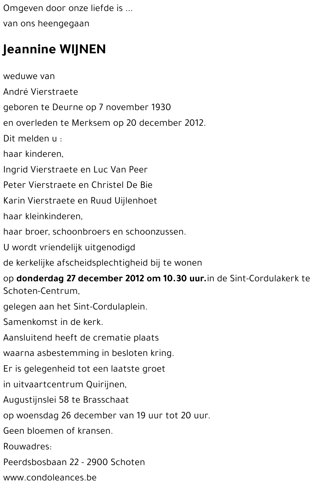 Jeannine WIJNEN