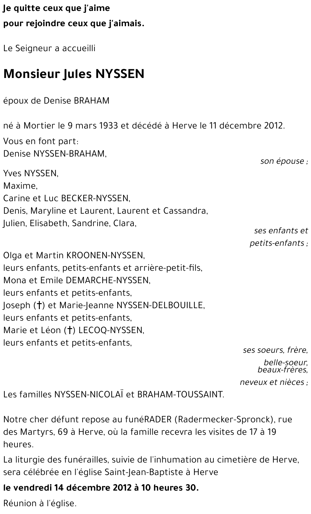 Jules NYSSEN