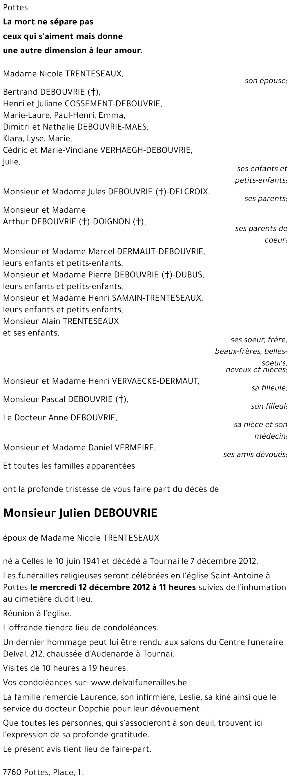 Julien DEBOUVRIE