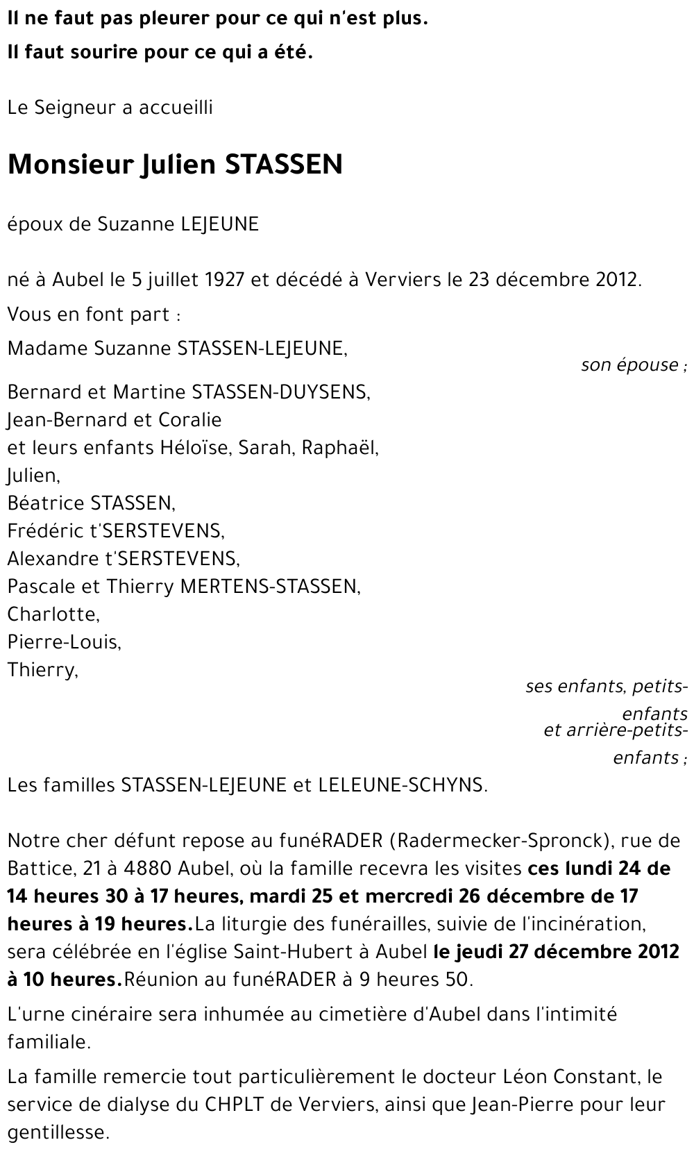Julien STASSEN