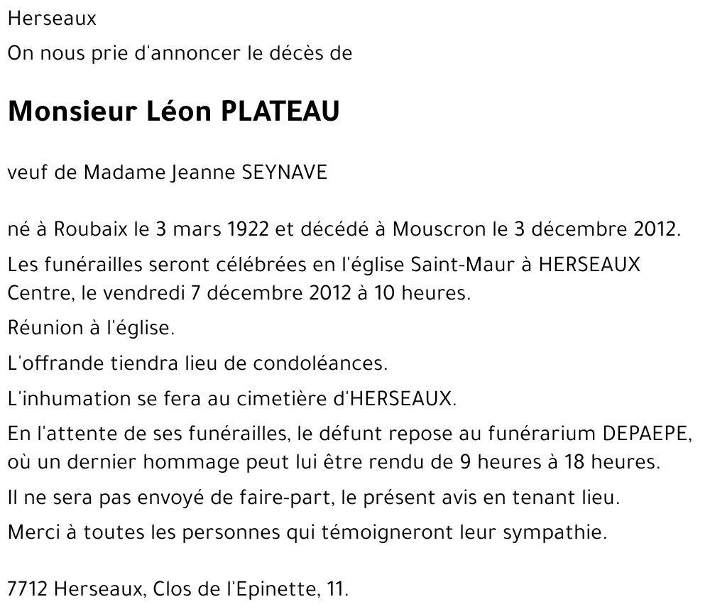 Léon PLATEAU