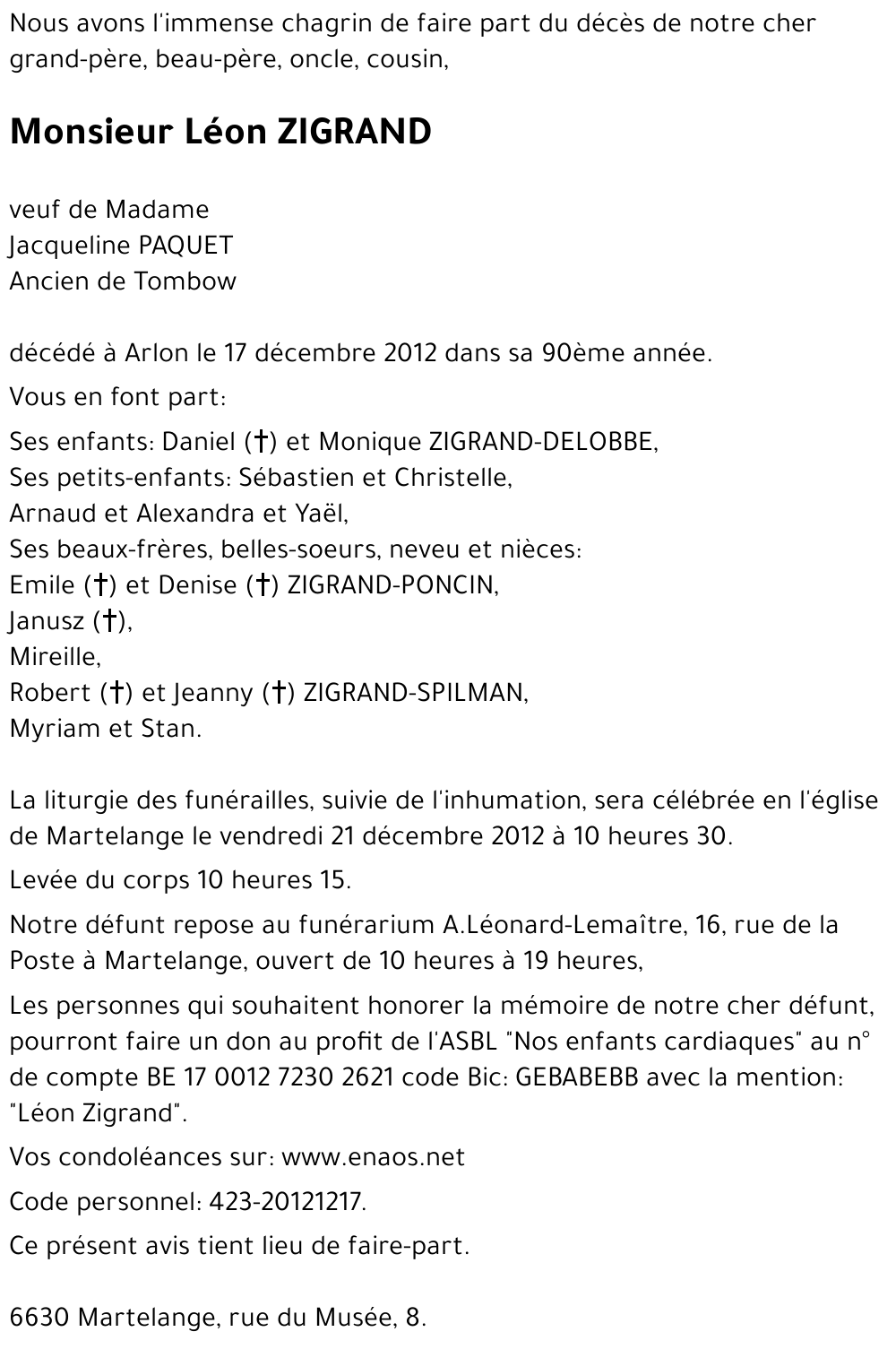 Léon ZIGRAND
