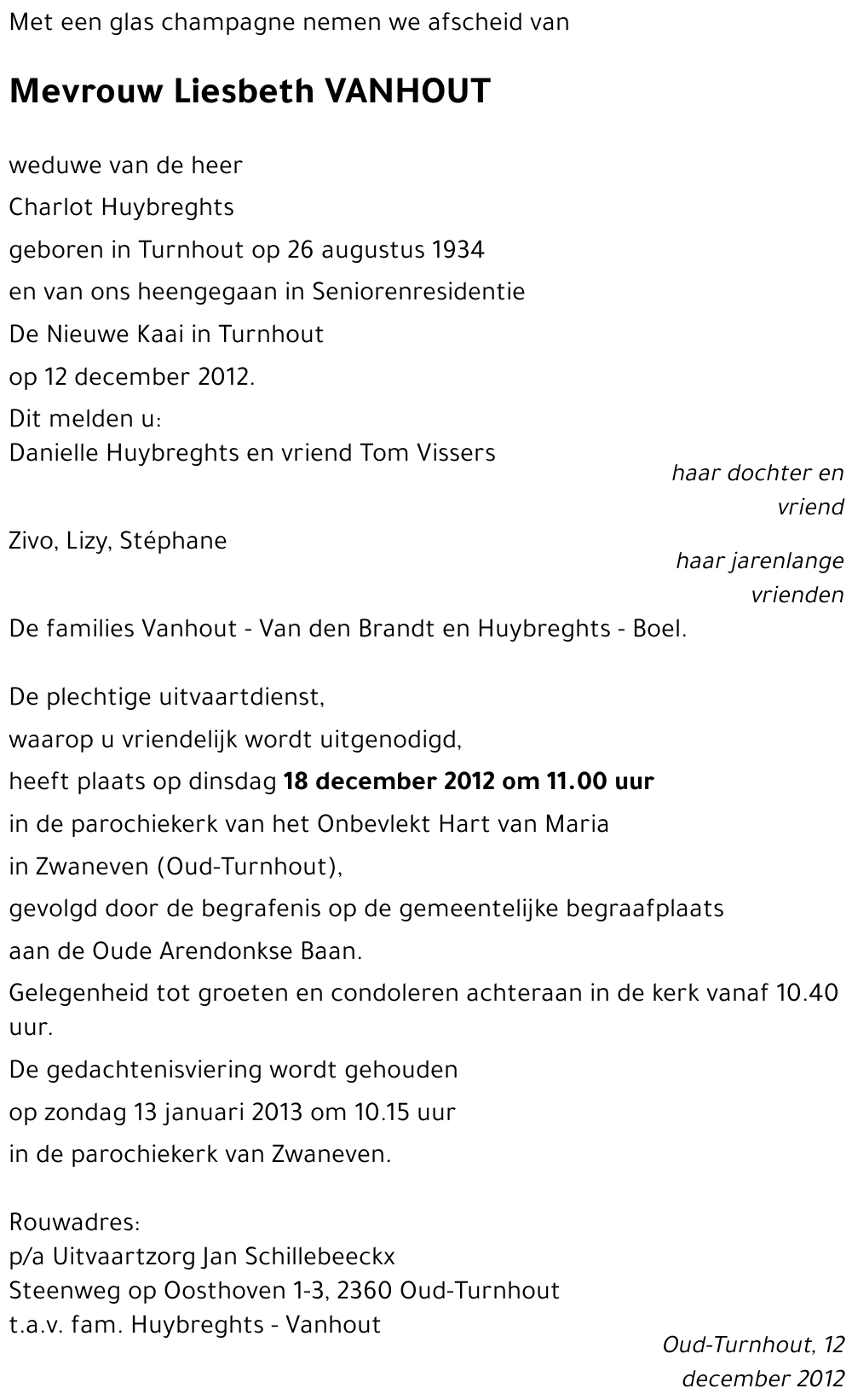 Liesbeth VANHOUT