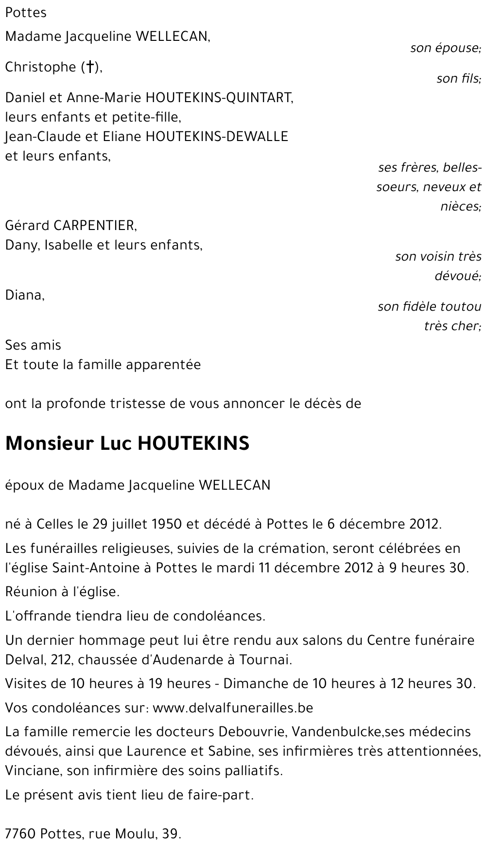 Luc HOUTEKINS