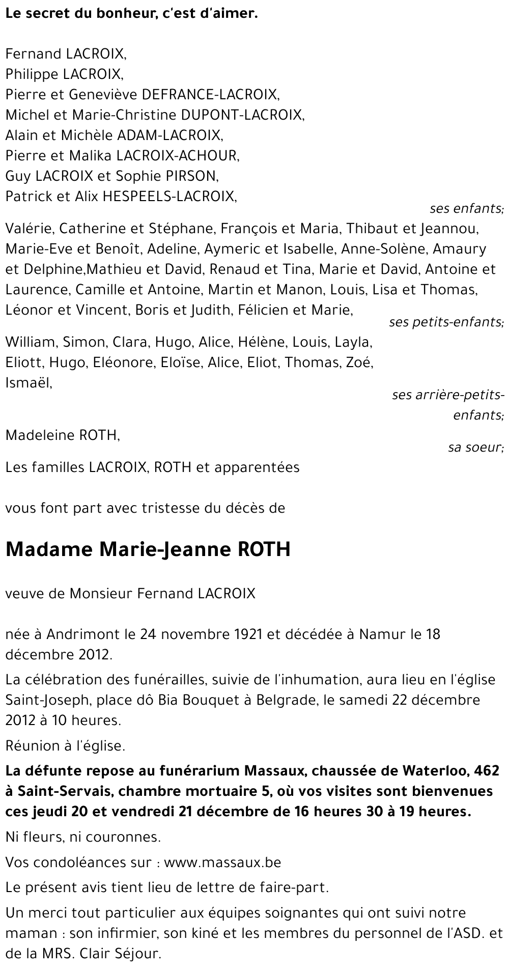 Marie-Jeanne ROTH
