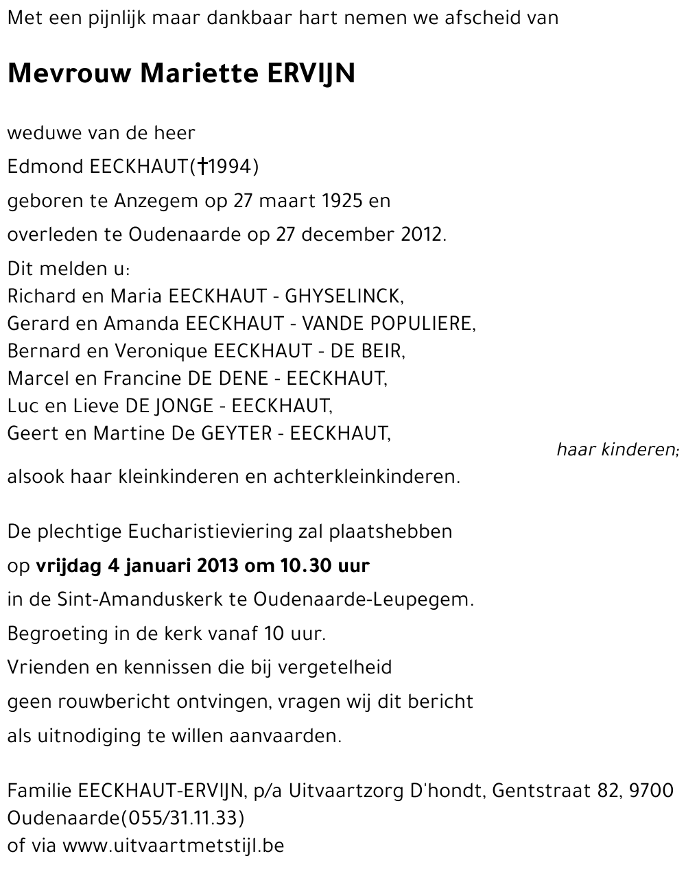 Mariette ERVIJN