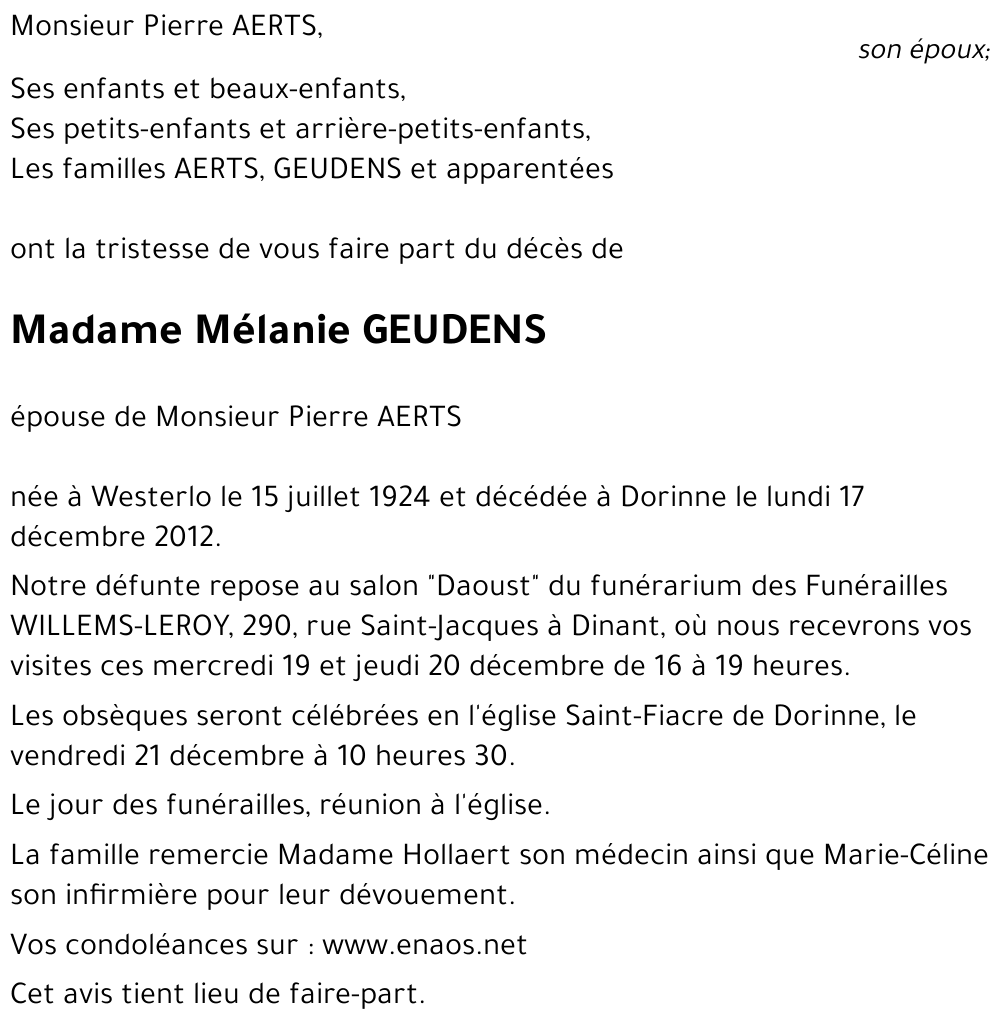 Mélanie GEUDENS