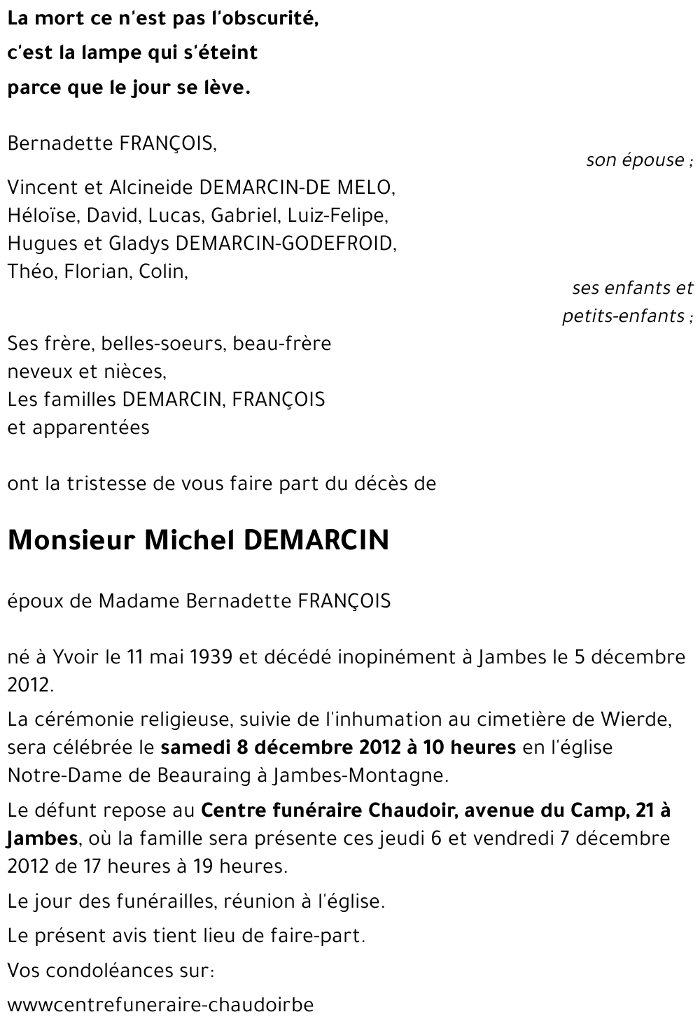 Michel DEMARCIN