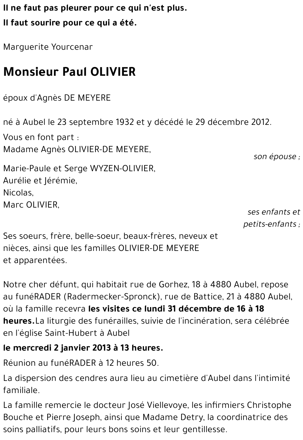 Paul OLIVIER
