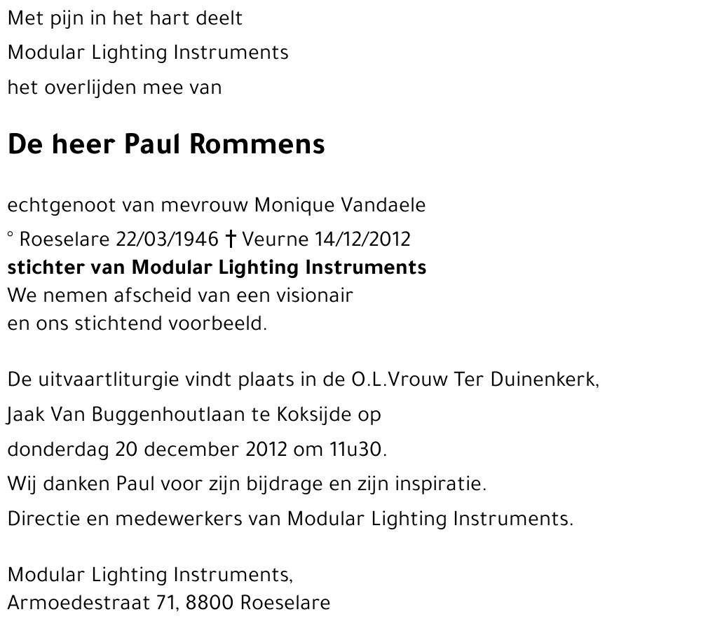 Paul Rommens